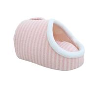 Grotte pour Chat | Lit pour Chats de Taille Moyenne et Grande - Pantoufle pour Animaux de Compagnie d'intérieur cachette pour Animaux de Compagnie Mignon Couvert avec antidérapant, lit apaisant