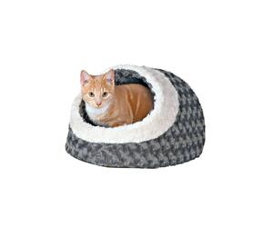 Grotte pour chat Trixie Kaline Gris Crème 35 × 26 × 41 cm