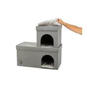 Grotte pour chat Trixie Kimy Gris clair 76 x 72 x 37 cm