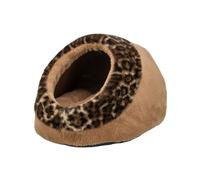 Trixie Niche pour Chat Leo Soft Edition 35 × 26 × 41 cm, lit Douillet pour Chat avec Coussin réversible Amovible - 374247