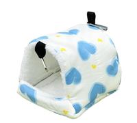 Grotte pour furets - Parc de jeu confortable pour chinchilla, hamac pour animaux, furet durable | Lit pour hamster, échelle à sucre, furet, cage, cachette, jouer, se reposer, nids