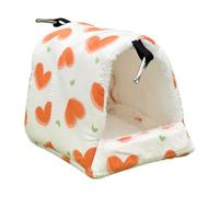 Grotte pour furets - Parc de jeu confortable pour chinchilla, hamac pour animaux, furet durable | Lit pour hamster, échelle à sucre, furet, cage, cachette, jouer, se reposer, nids