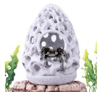 Grotte pour poissons | Décoration d'aquarium en pierre poreuse, abri sûr pour escalader les crevettes, se reposer, jouer, se cacher
