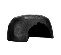 Grotte pour reptiles - Cachette moyenne, cachette pour gecko | Grotte de couchage pour reptiles, petit habitat pour amphibiens, cachette humidifiée avec 3 éviers pour gecko, dragon barbu, serpent, tor