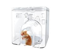 Grotte réfrigérante pour Hamster, Espace de Refroidissement pour Animal de Compagnie, Cochon d'Inde | en Aluminium Pet Refroidissement de la Chaleur Dissipation Cube d'eau, Grotte et