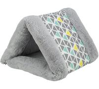 Grotte Sunny pour Cochon d'Inde/Lapin, 44 × 33 × 40 cm, Multicolore/Gris