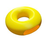 Grotte tortue en forme de donut, habitat creux fermé pour reptile, décoration de terrarium amusante pour dragons barbus, geckos, serpents, pythons boules, lézards, grenouilles, offrant un espace de