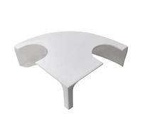 Grotte tunnel pour aquarium stable avec deux entrées | Décoration multifonction pour aquarium d'habitats marins doux et crabes ermites