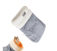 Grottes Chats Intérieurs, Lits De Chats pour Chats Intérieurs, Sac De Couchage Cave Lits Auto-Chauffants Chat Lit Chat Chaud Semi-fermé pour Animaux De Compagnie