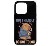 Grouchy Capybara Not Friendly Do Not Touch Drôle Introverti Coque pour iPhone 13 Pro