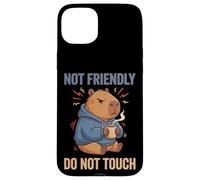 Grouchy Capybara Not Friendly Do Not Touch Drôle Introverti Coque pour iPhone 15 Plus