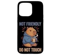 Grouchy Capybara Not Friendly Do Not Touch Drôle Introverti Coque pour iPhone 15 Pro Max