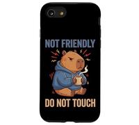 Grouchy Capybara Not Friendly Do Not Touch Drôle Introverti Coque pour iPhone SE (2020) / 7/8