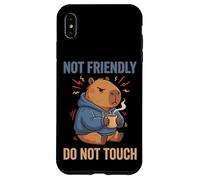 Grouchy Capybara Not Friendly Do Not Touch Drôle Introverti Coque pour iPhone XS Max