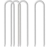 Ground Anchor,4 X Camping Ground Anchor Stakes 10.6"" Long Fixed Fence,Swing,Trampoline,Tent,Football Pole And Other Ground Anchors,Tent Pegs,Camping Pegs