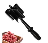 Ground Beef Masher - Food Prep Gadget, Hamburger Meat Chopper Tool with Heat Resistant Durable Nylon Design for Fast Breaking and Mixing, Versatile Kitchen Cooking Utensil for Potatoes Avocado