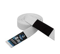 Ground Game BJJ Ceinture BJJ Belt | Ceinture de Jiu-Jitsu Brésilien Gi Kimono | Blanc | Taille A1 260 cm
