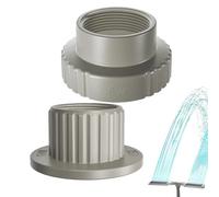 Ground Pool Adapter, Leak-Proof Fittings, 3.46 Inch Fountain Parts, Connector Piece with Secure Seal, Attachment Component with Easy Installation, Hardware Accessory for Backyard Garden Courtyard Lawn