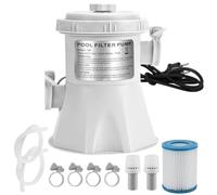 -Ground Pool Filter Pump - 300 GPH | Water Cartridge System For Home