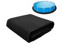 Ground Shield, Pool Base Pad, Thick Cushioning Mat, Enhanced Puncture Protection, Weather Resistant Fabric, Excellent for Outdoor Lawn, Patio, Deck, Grass Under Pools