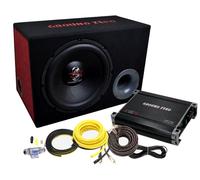 Ground Zero GZ BASS KIT 12.300 - Autosubwoofer - 12" Basreflex Subwoof
