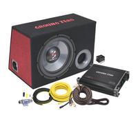 Ground Zero GZ Bass Kit 12.300x + Kabelkit Subwoofer Amplificateur Son A