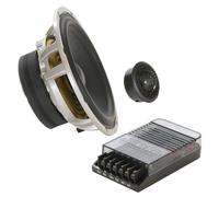Ground Zero GZHC 165.2 16,5 cm Système de Composants 2 Voies 130 WRMS à 4 Ohm