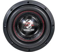 Ground Zero GZHW 20-D2 Hydrogen Series - Caisson de basses haute performance de 20 cm | Double 2 ohms | 700 W RMS / 1500 W SPL | Bobine sonore en cuivre de 63 mm | Klippel® optimisé