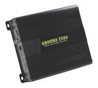 Ground Zero GZIA 1000.1 Mono Class-D Amplificateur de subwoofer 1250 W RMS 1 Ohm stable Série Iridium