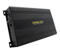 Ground Zero GZIA 1500.1 - Amplificateur Mono Class-D Subwoofer 1Ω Stable 1 350W RMS @ 1Ω / 900W @ 2Ω Variable LPF/BPF/HPF & Bass Boost