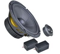 Ground Zero GZIC 165.2 16,5cm Kit Composant 2 Voies 100 WRMS @ 4 Ohm 1 Paire