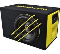 Ground Zero GZRB 25SPL - Enceinte passive ventilée comprenant un subwoofer SPL de 10 pouces