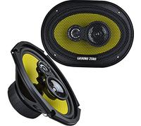 GROUND ZERO GZTF69X - 3-WEG TRIAXIAAL 6×9 INCH - 2X 130W RMS VERMOGEN - 3 OHM IMPEDANTIE (gztf9x)