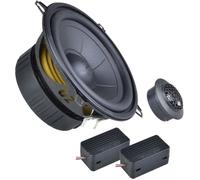 Ground Zero GZIC 130.2 Caisses haute-parleurs Kit 2 voies 13 cm pour prédisposition