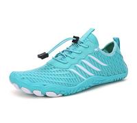 Grounded Footwear for Women Men, Grounding Shoes with Copper, Unisex Lightweight Barefoot Shoes,Breathable Non-Slip(Blue,45 EU)
