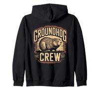 Groundhog Crew vintage Ground Hog Groundhog Day Sweat à Capuche