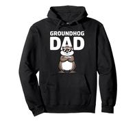 Groundhog Dad Rongeur Père Groundhog Day Design Homme Sweat à Capuche