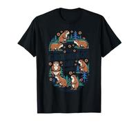 Groundhog Day Again Retro Winter Spring Prévisions T-Shirt