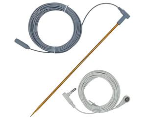 Grounding Cord for Home, Earth Connection Grounding Rod, Earthing Rod for Health, Grounding Earthing Systems, Grounding Tester for Home, Earthing Rod for Energy, 40Ft Female Grounding Tester