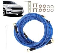 Grounding Kit, Car Grounding Cable Wire Kit, High Performance Power Enhancement, Anti-Interference Electrical Wiring, Easy Installation Ground Truck Modification Upgrade