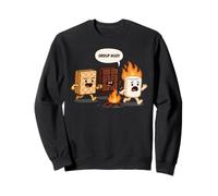 Group Hug Marshmallow Campfire Smores Camping Lover Sweatshirt