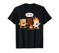 Group Hug Marshmallow Campfire Smores Camping Lover T-Shirt