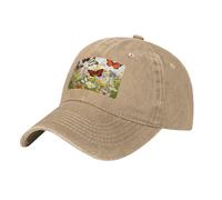 Group of Butterflies Casquette de baseball vintage délavée pour papa Chapeau de golf pour homme et femme Visière réglable