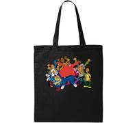 Group of Friends Sac fourre-tout en coton écologique Noir, Noir , Taille unique