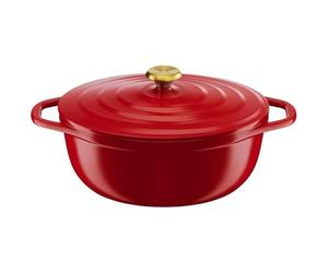 GROUP SEB Tefal E2548904 Air Faitout Ovale Rouge 30 cm 5,7 l