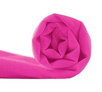 GroupB Tissu de Turban Sikh fabriqué à partir de Tissu Malmal pour Hommes, garçons et Femmes, Rose Vif, 6,5 mètres