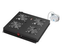 GROUPE 2 VENTOURS AVEC THERMOSTAT POUR ARMOIRE RACK LINK EAVI NOIR