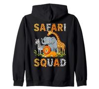 Groupe Animalier Safari Squad Friends Sweat à Capuche