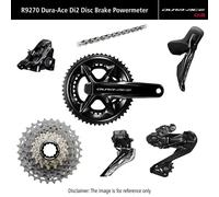 Groupe complet Shimano Dura Ace DI2 R9270P 11-30 Noir