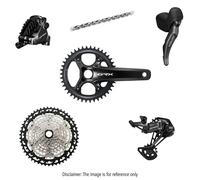 Groupe complet Shimano GRX 820 40T Noir
